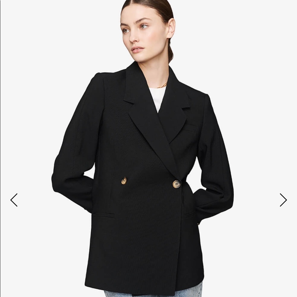 ANINE BING KAIA BLAZER BLACK - size medium - Picture 2 of 11